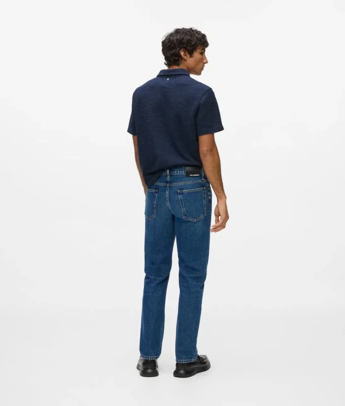 Düz kesim kot pantolon Düz kesim kot pantolon
