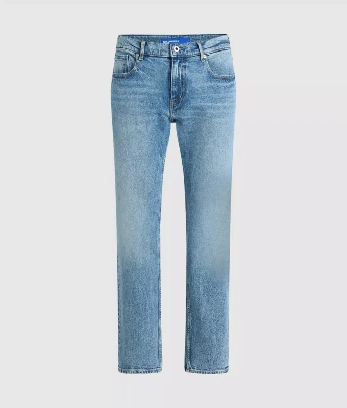 Düz kesim kot pantolon Düz kesim kot pantolon