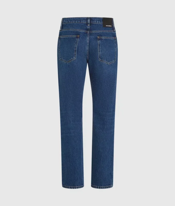 Düz kesim kot pantolon Düz kesim kot pantolon