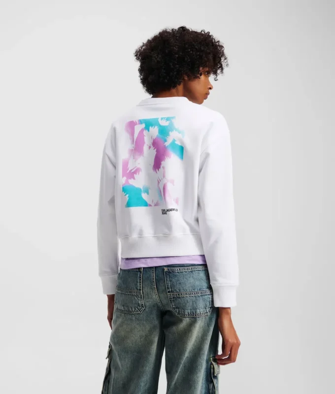 ÇİÇEK DESENLİ SWEATSHIRT ÇİÇEK DESENLİ SWEATSHIRT