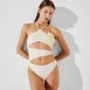 ÇİÇEK HALTER YAKALI MAYO ÇİÇEK HALTER YAKALI MAYO