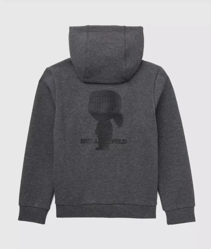 Erkek Çocuk Ikon Fermuarlı Kapüşonlu Sweatshirt Erkek Çocuk Ikon Fermuarlı Kapüşonlu Sweatshirt