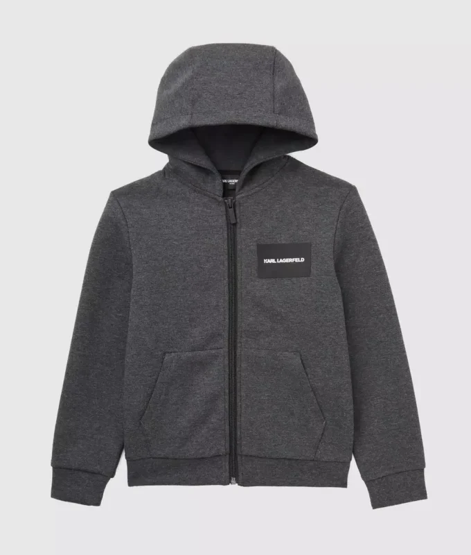 Erkek Çocuk Ikon Fermuarlı Kapüşonlu Sweatshirt Erkek Çocuk Ikon Fermuarlı Kapüşonlu Sweatshirt