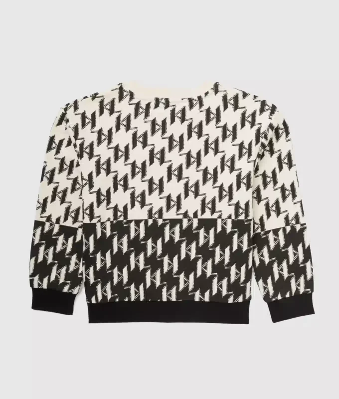Erkek Çocuk Monogram sweatshirt Erkek Çocuk Monogram sweatshirt