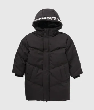 Erkek çocuk uzun şişme ceket
