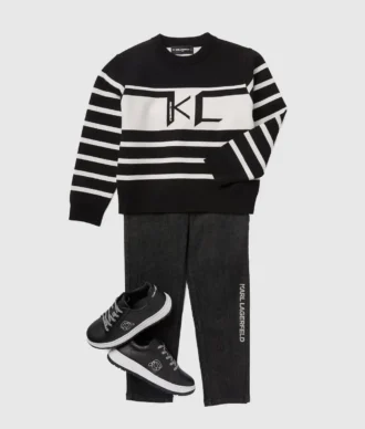 Erkekler için Monogram kazak