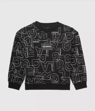 Erkekler için tüm yüzeyi baskılı sweatshirt