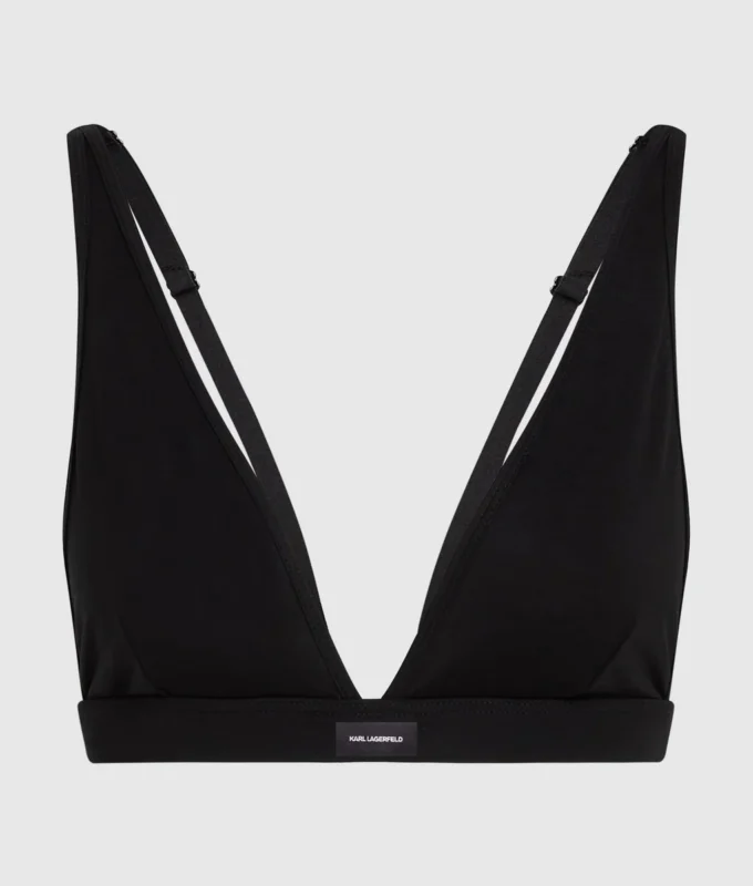 ESSENTIAL LOGO PLUNGE BRALETTE ESSENTIAL LOGO PLUNGE BRALETTE