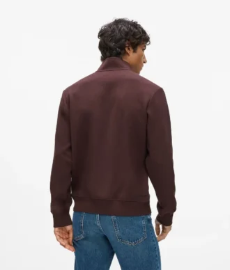 Çeyrek fermuarlı sweatshirt