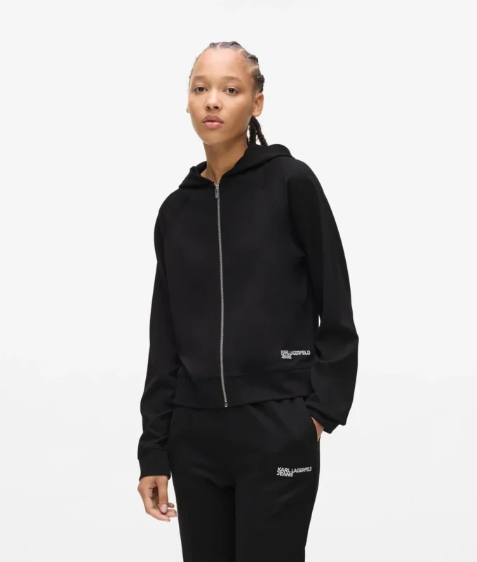 Fermuarlı kapüşonlu sweatshirt Fermuarlı kapüşonlu sweatshirt