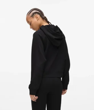 Fermuarlı kapüşonlu sweatshirt