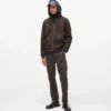 Fermuarlı kapüşonlu sweatshirt Fermuarlı kapüşonlu sweatshirt