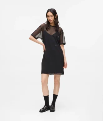 File T-shirt elbise