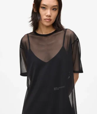 File T-shirt elbise
