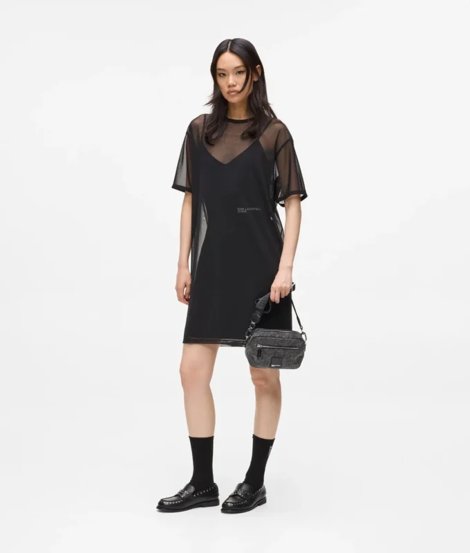 File T-shirt elbise File T-shirt elbise