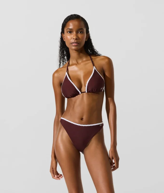 Fistolu üçgen bikini üstü Fistolu üçgen bikini üstü