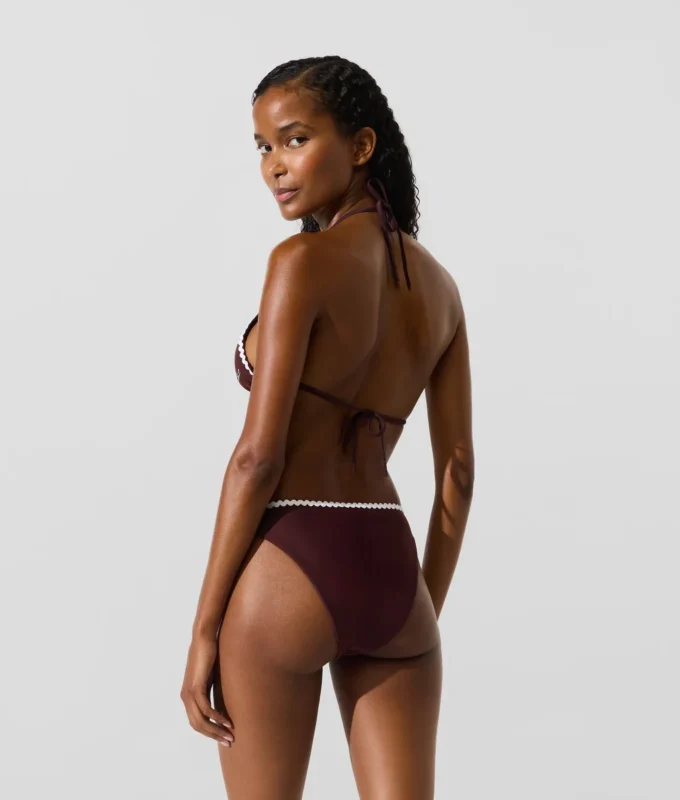 Fistolu üçgen bikini üstü Fistolu üçgen bikini üstü