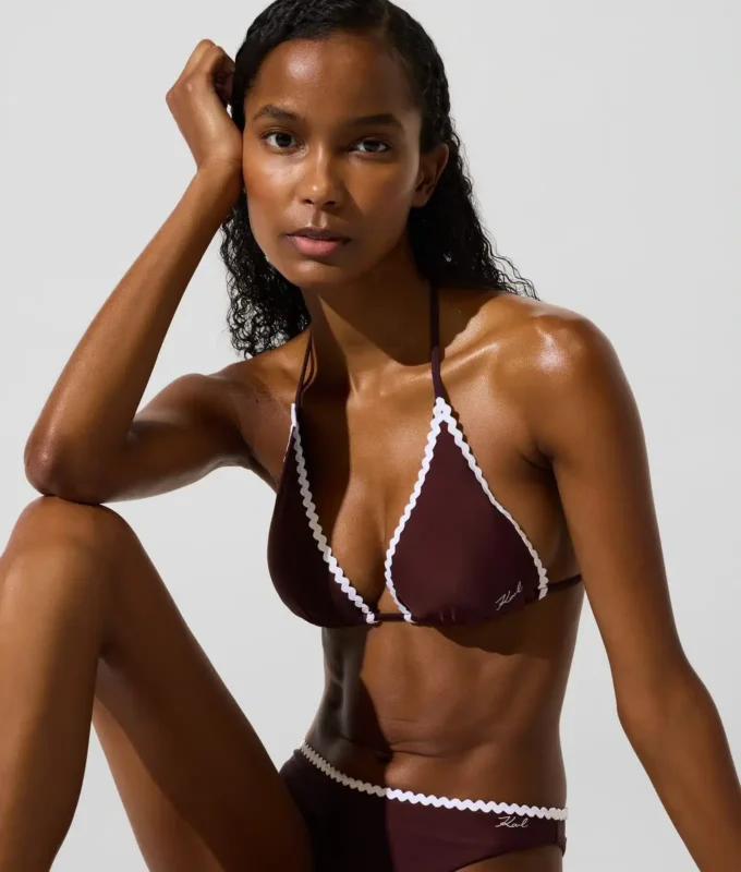 Fistolu üçgen bikini üstü Fistolu üçgen bikini üstü