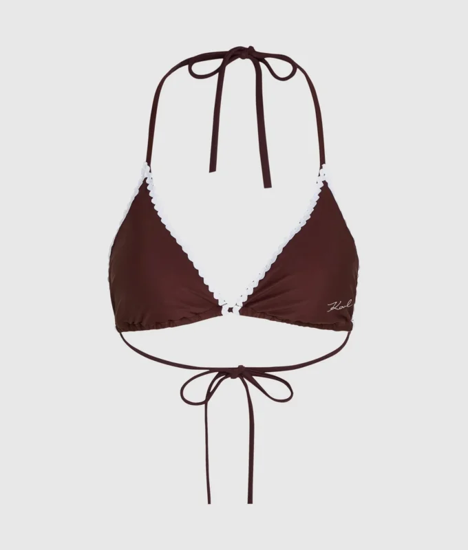 Fistolu üçgen bikini üstü Fistolu üçgen bikini üstü