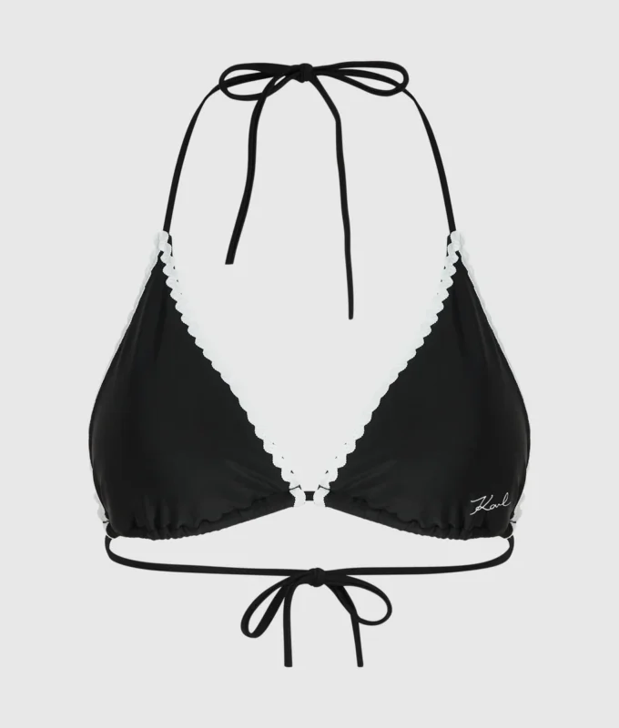 Fistolu üçgen bikini üstü Fistolu üçgen bikini üstü