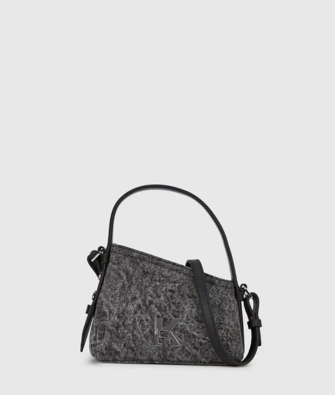 Geo mini denim çapraz askılı çanta Geo mini denim çapraz askılı çanta