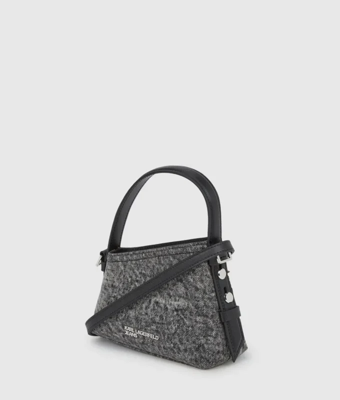 Geo mini denim çapraz askılı çanta Geo mini denim çapraz askılı çanta
