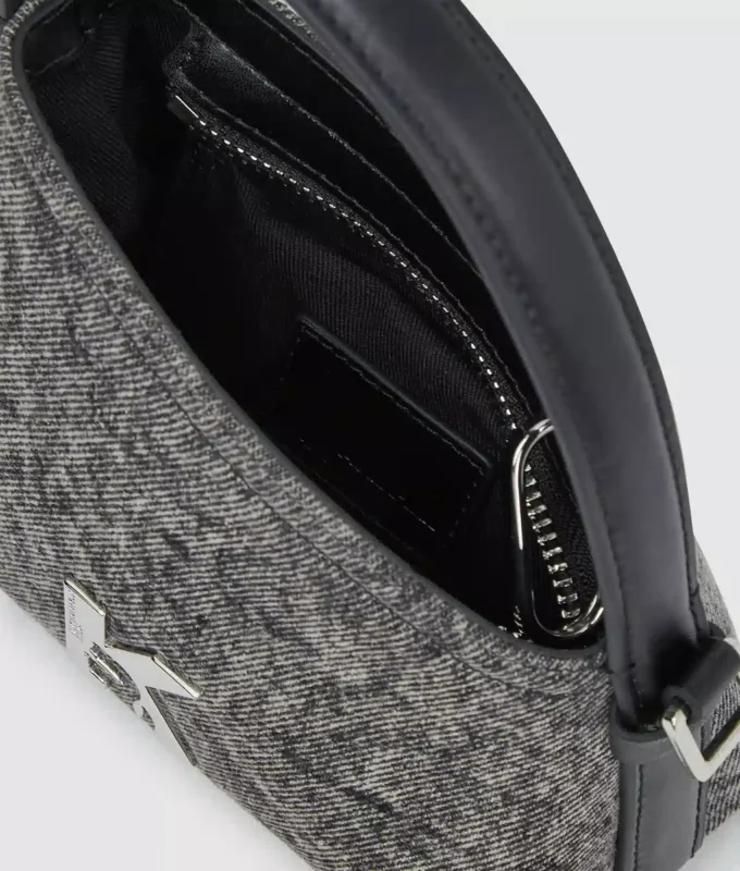 Geo mini denim çapraz askılı çanta Geo mini denim çapraz askılı çanta