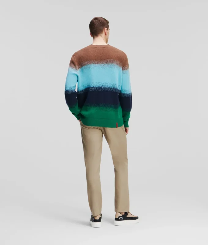 GRADIENT STRIPE SWEATER GRADIENT STRIPE SWEATER