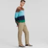 GRADIENT STRIPE SWEATER GRADIENT STRIPE SWEATER