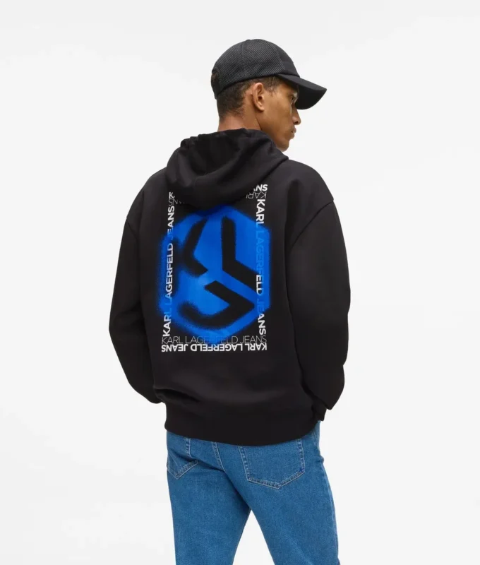 Graffiti Monogram kapüşonlu sweatshirt Graffiti Monogram kapüşonlu sweatshirt