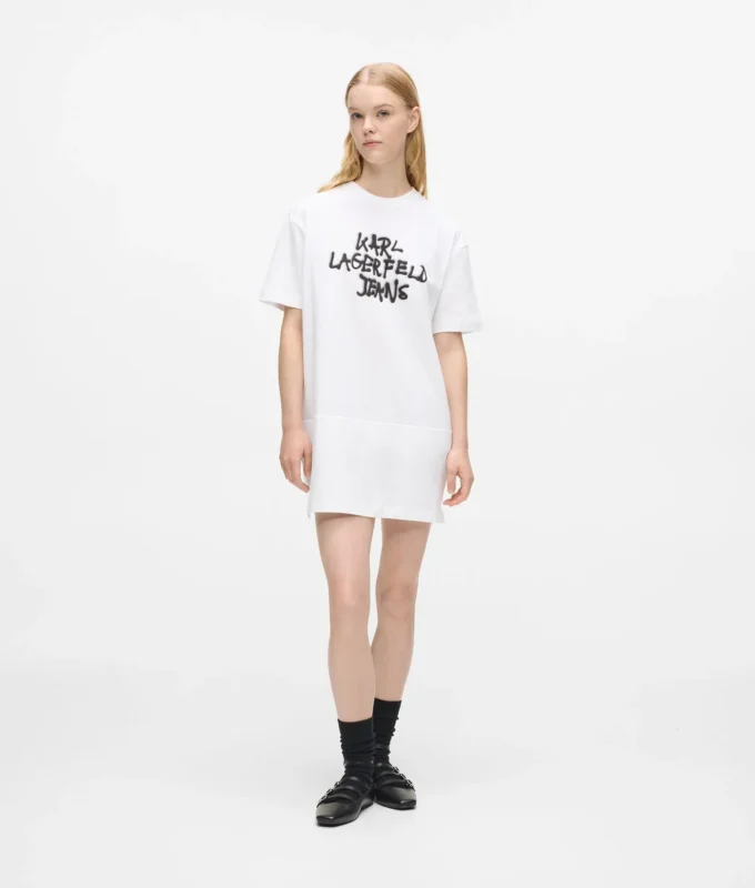 Graffiti T-shirt elbise Graffiti T-shirt elbise