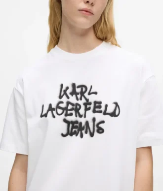 Graffiti T-shirt elbise