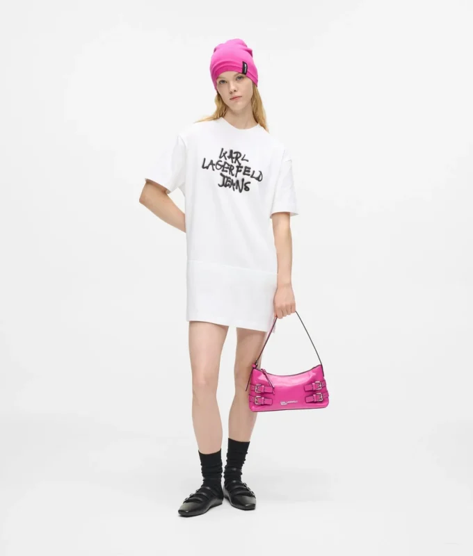 Graffiti T-shirt elbise Graffiti T-shirt elbise