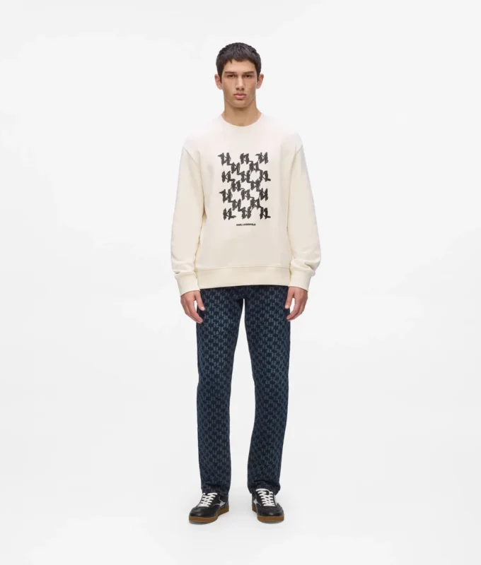 Grafik Monogram sweatshirt Grafik Monogram sweatshirt