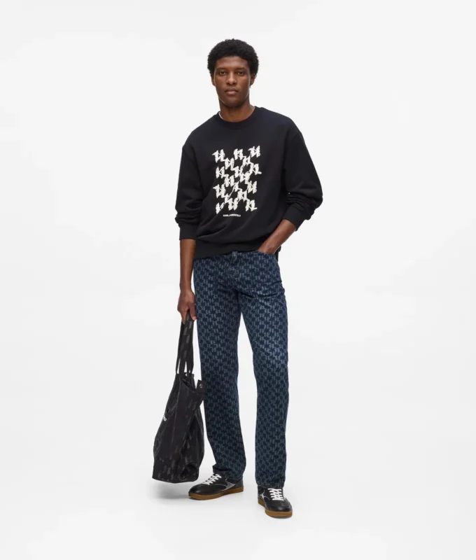 Grafik Monogram sweatshirt Grafik Monogram sweatshirt