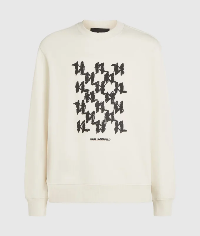 Grafik Monogram sweatshirt Grafik Monogram sweatshirt