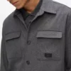 Göğüs cepli overshirt Göğüs cepli overshirt