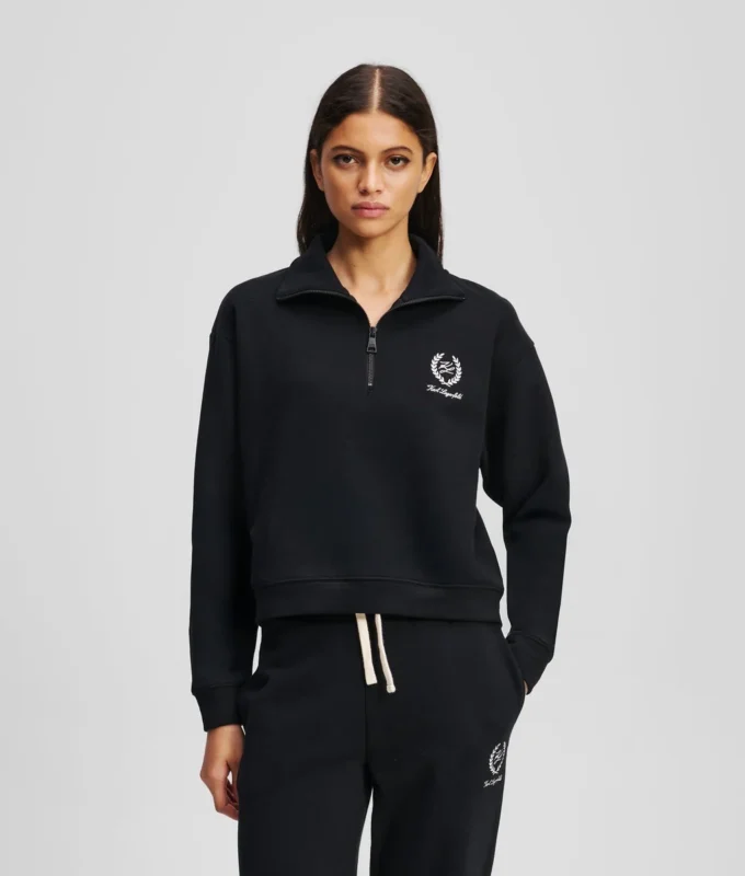 HOTEL KARL LOUNGEWEAR YARIM FERMUARLI SWEATSHIRT HOTEL KARL LOUNGEWEAR YARIM FERMUARLI SWEATSHIRT
