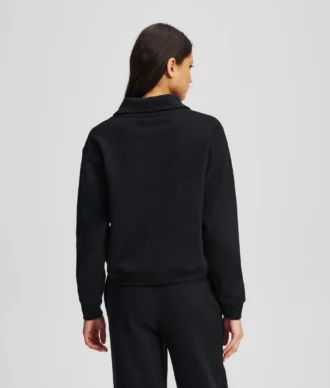 HOTEL KARL LOUNGEWEAR YARIM FERMUARLI SWEATSHIRT