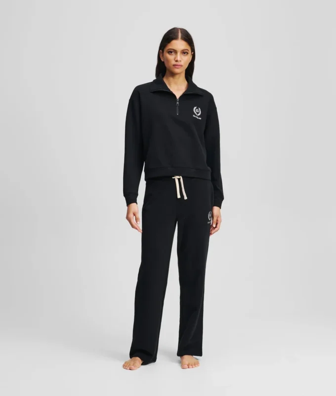 HOTEL KARL LOUNGEWEAR YARIM FERMUARLI SWEATSHIRT HOTEL KARL LOUNGEWEAR YARIM FERMUARLI SWEATSHIRT