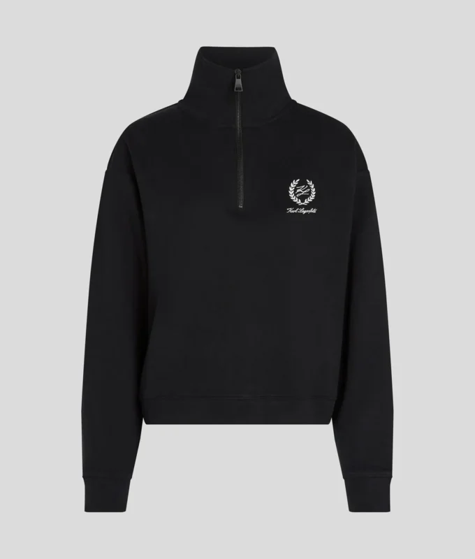 HOTEL KARL LOUNGEWEAR YARIM FERMUARLI SWEATSHIRT HOTEL KARL LOUNGEWEAR YARIM FERMUARLI SWEATSHIRT
