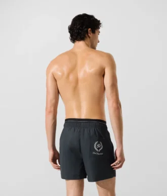 Çift bel bandı boardshorts