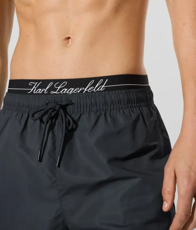 Çift bel bandı boardshorts Çift bel bandı boardshorts