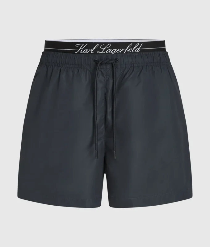 Çift bel bandı boardshorts Çift bel bandı boardshorts