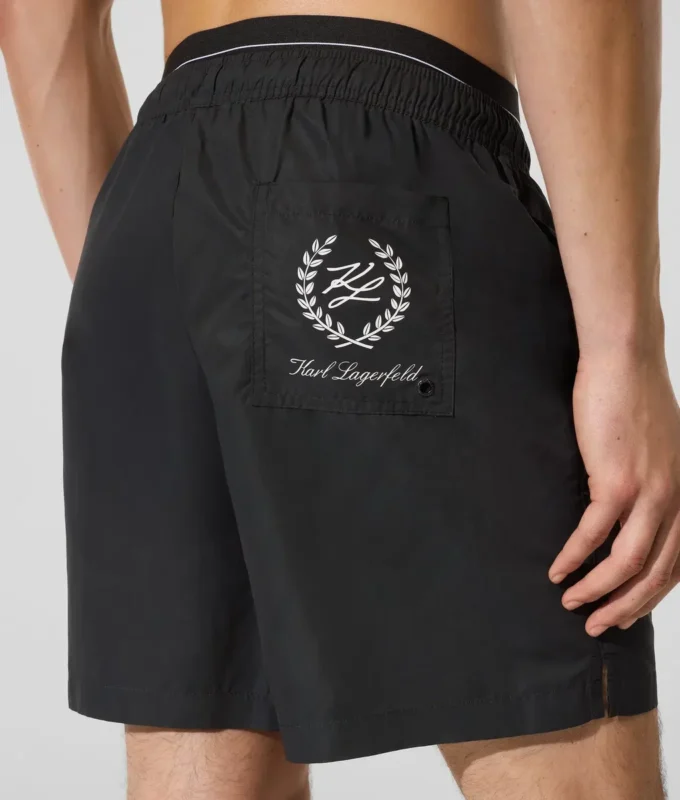 Çift bel bandı orta boy boardshorts Çift bel bandı orta boy boardshorts