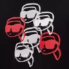 Ikon baskılı kapüşonlu sweatshirt Ikon baskılı kapüşonlu sweatshirt