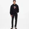 Ikon baskılı kapüşonlu sweatshirt Ikon baskılı kapüşonlu sweatshirt