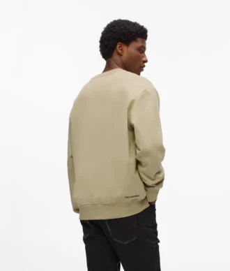 Ikon baskılı sweatshirt