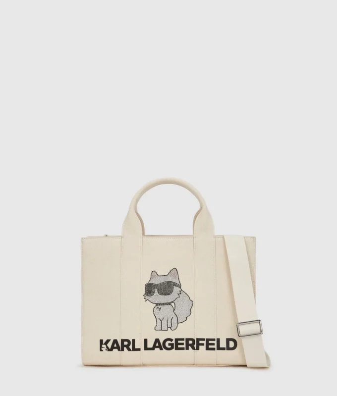 Ikon Choupette orta boy tote çanta Ikon Choupette orta boy tote çanta