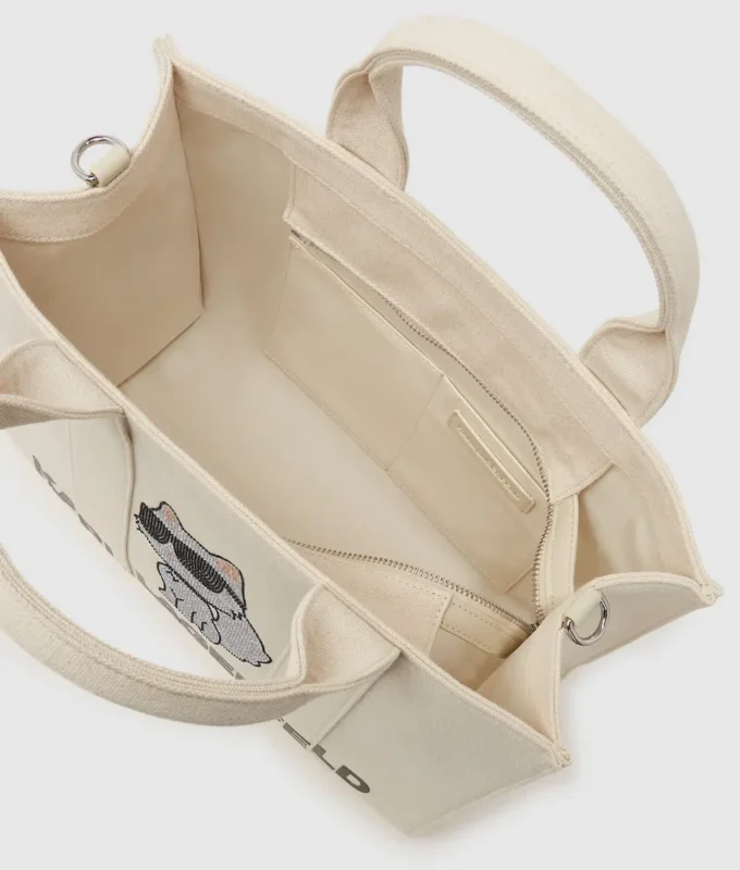 Ikon Choupette orta boy tote çanta Ikon Choupette orta boy tote çanta